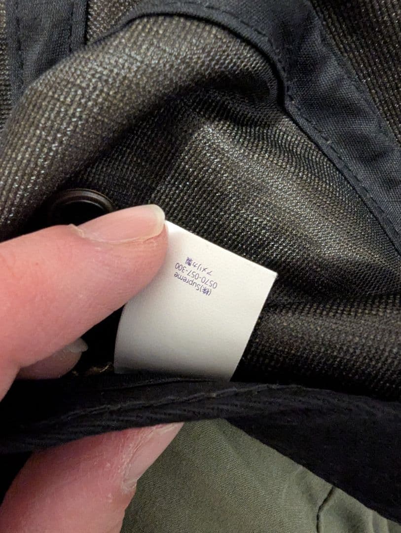 SUPREME BOXロゴ キャップ オリーブ