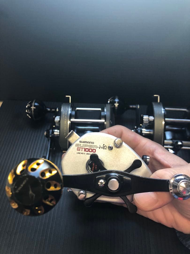 シマノリール　スーパー小船　GT1000 3台セット