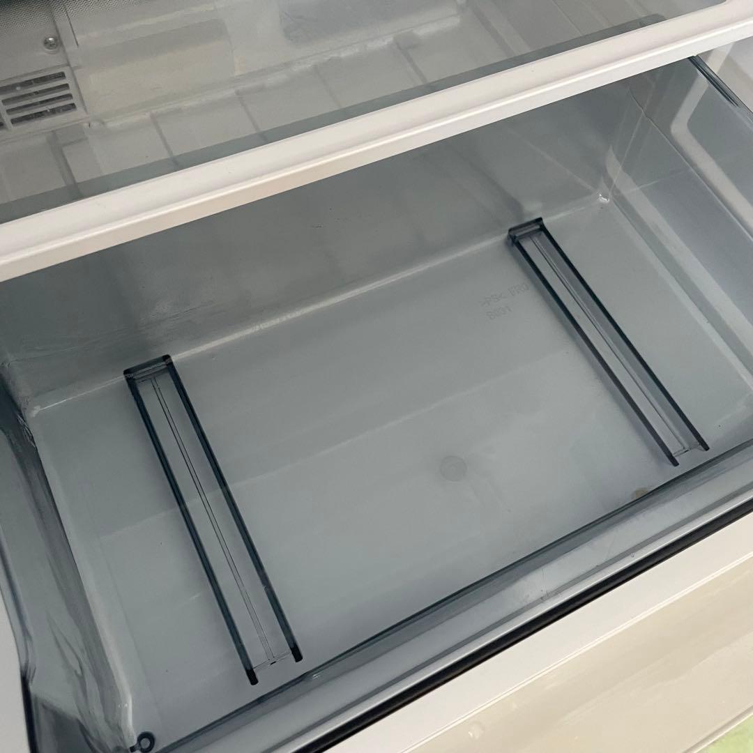 シャープ SHARP ノンフロン冷凍冷蔵庫 SJ-PW37K-W 2024年製