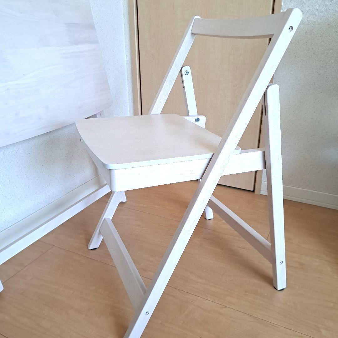 ニトリ 折りたたみデスク＆チェアセット