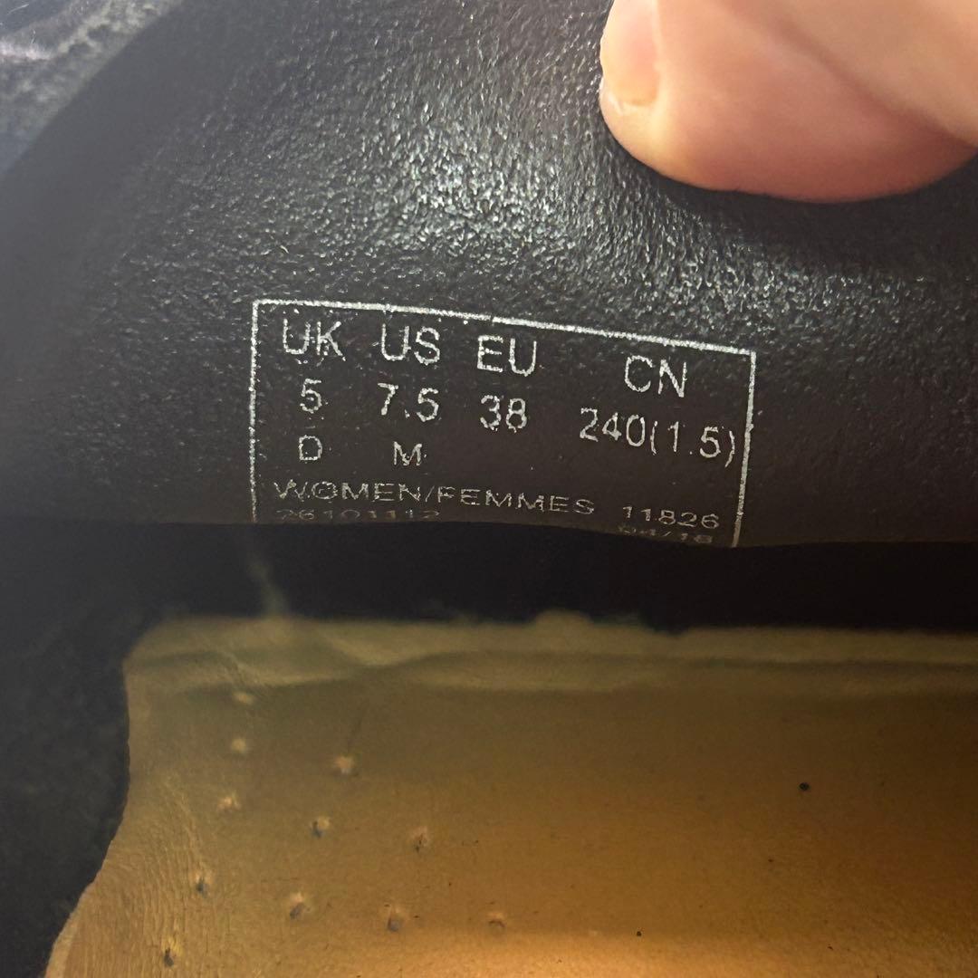 w. 美品　クラークスオリジナルズワラビーブーツ　スエード　ブラック　24