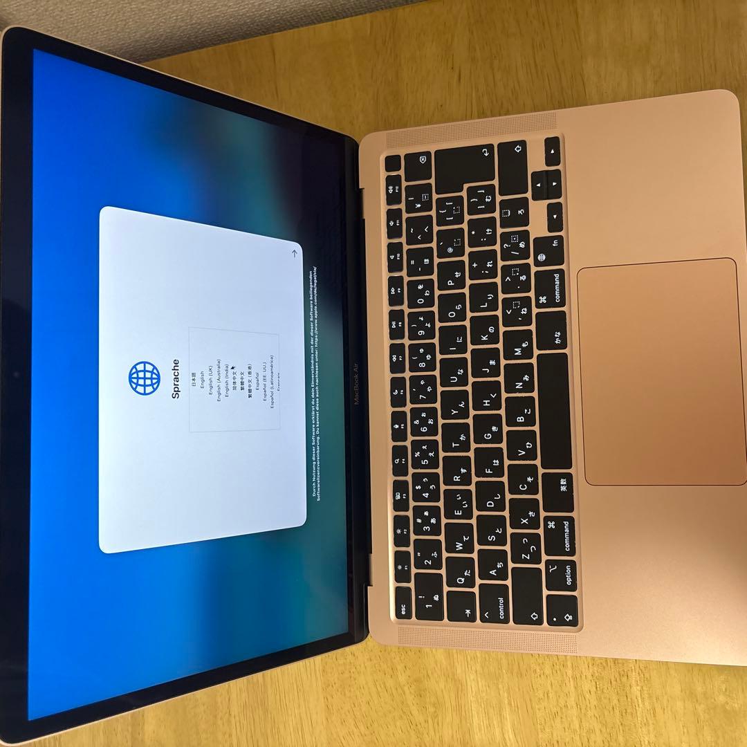 MacBook Air 13.3インチ ローズゴールド M1チップ 箱付美品