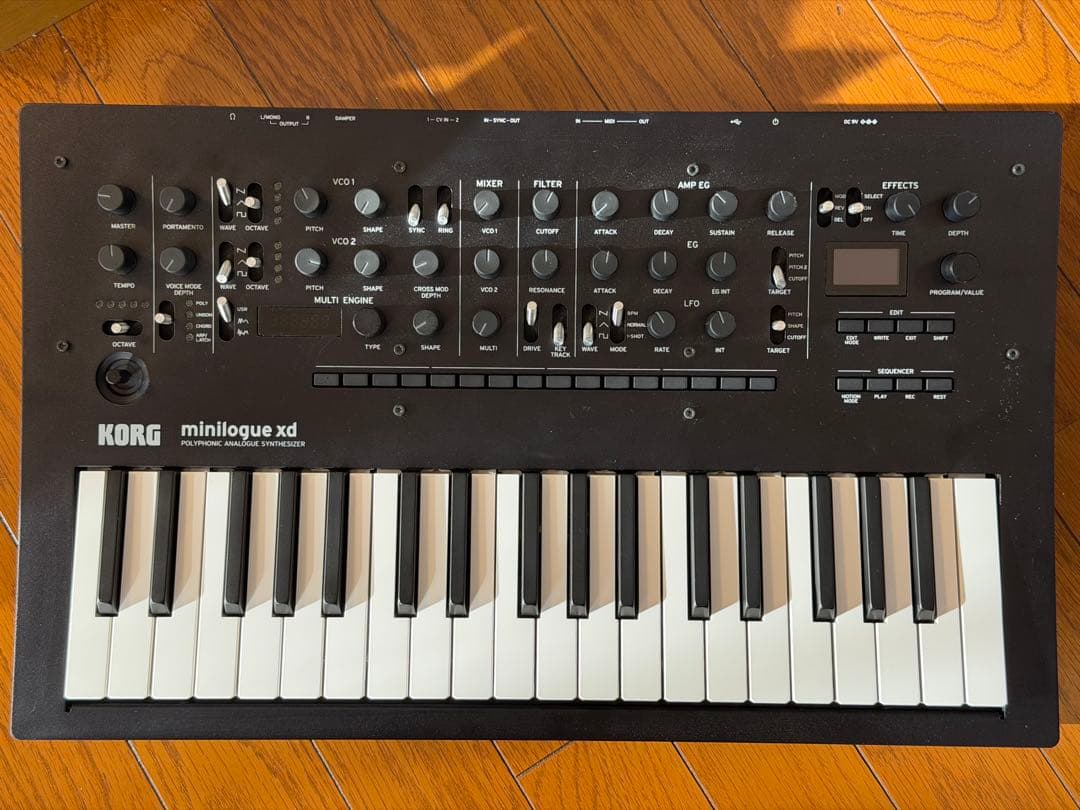 KORG minilogue xd アナログシンセサイザー 37鍵