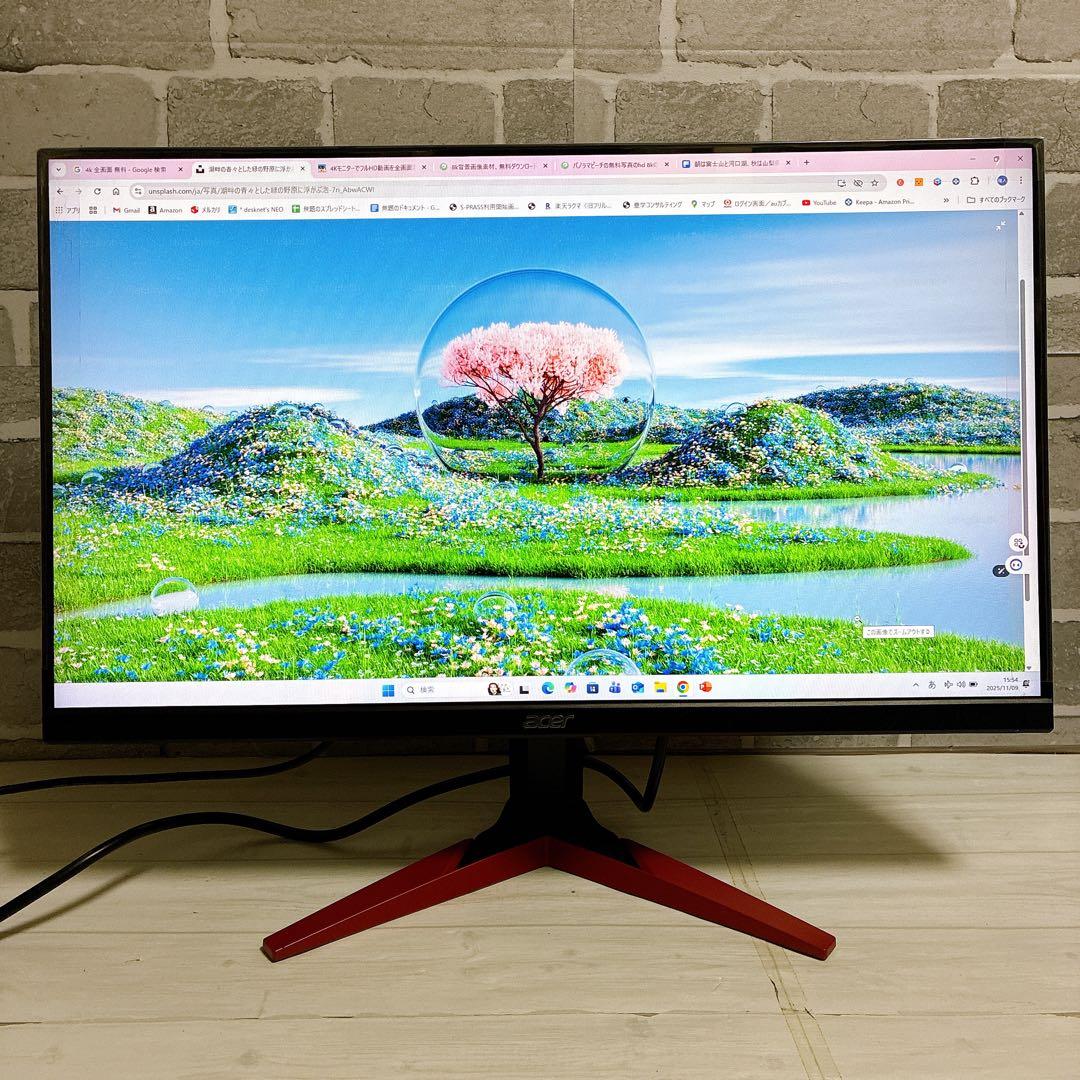 美品❤︎Acer ゲーミングモニター 24.5インチ KG251QSbmiipx