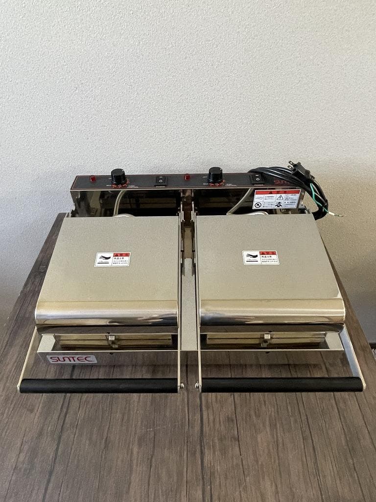 【美品】サンテック　マルチベーカー　E-MAX-2B　ホットサンド　ワッフル