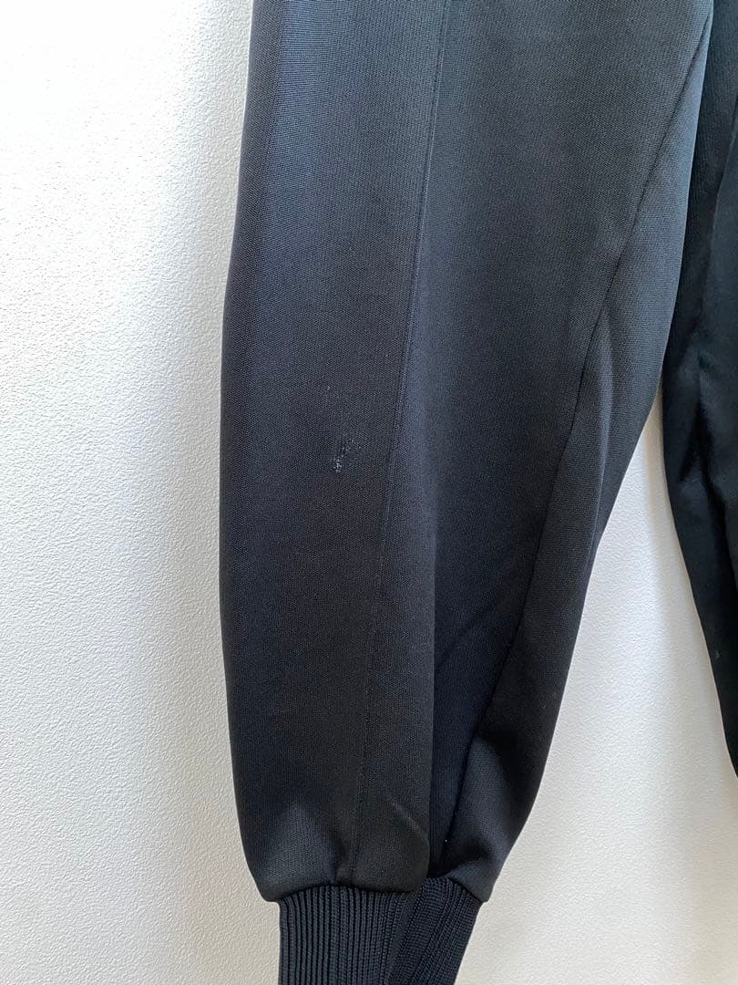 90s アディダス デサント製 セットアップ ジャージ XO 黒　ビッグロゴ