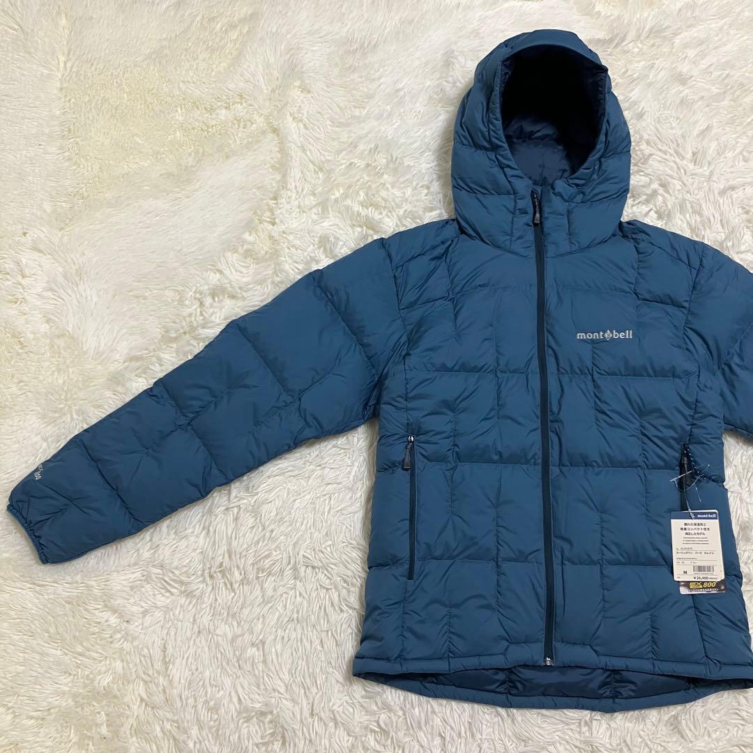 【新品】mont-bell モンベル ネージュダウン ジャケット ブルー M