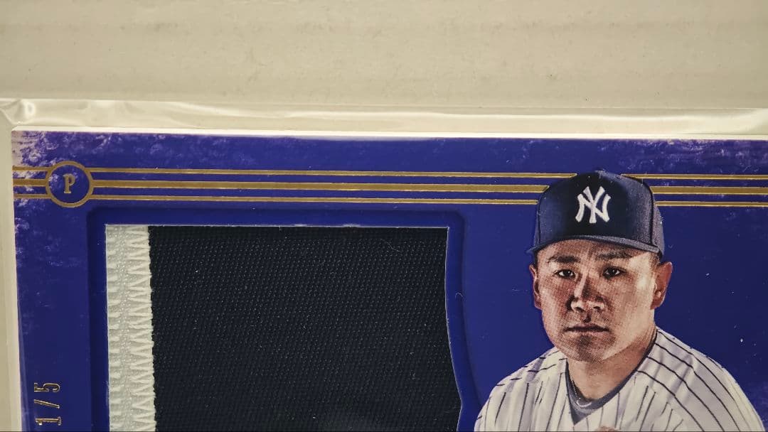 MLB☆田中将大 17 Topps 5枚限定直筆サインパッチカード