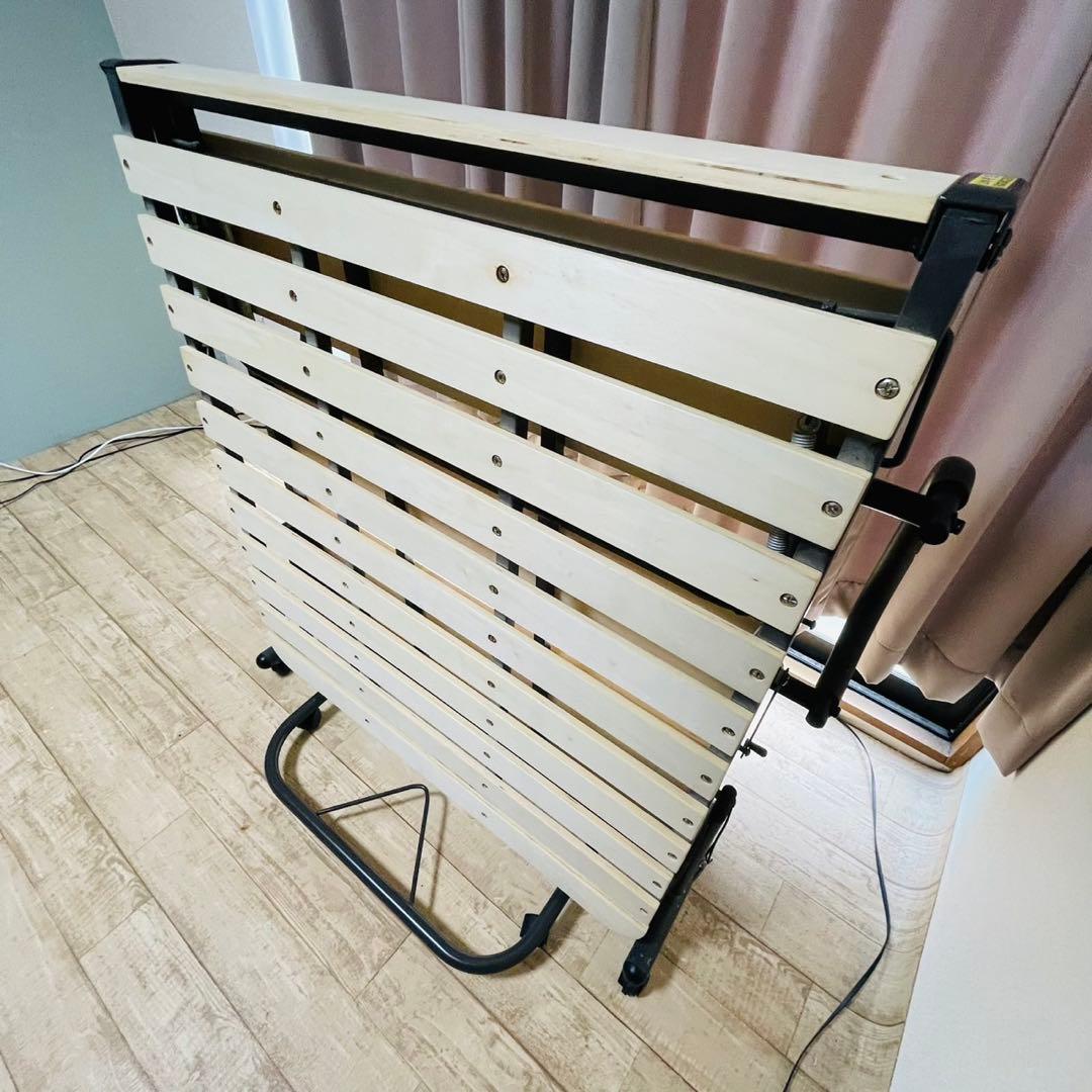 すのこベッド　シングル　折りたたみ
