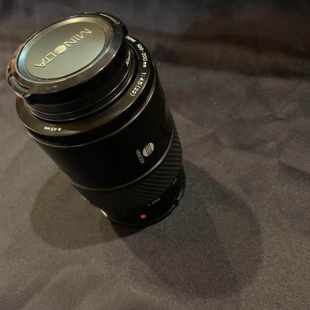 CASIO デジタル一眼レフカメラ MINOLTA 49mmレンズ付き