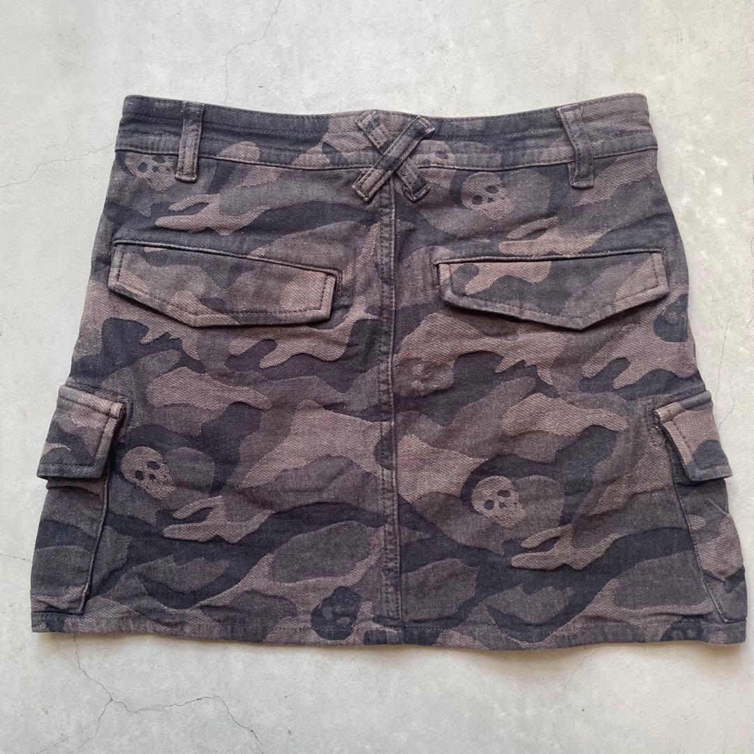MARK&LONA マークアンドロナ スカート 迷彩柄 カモフラ S