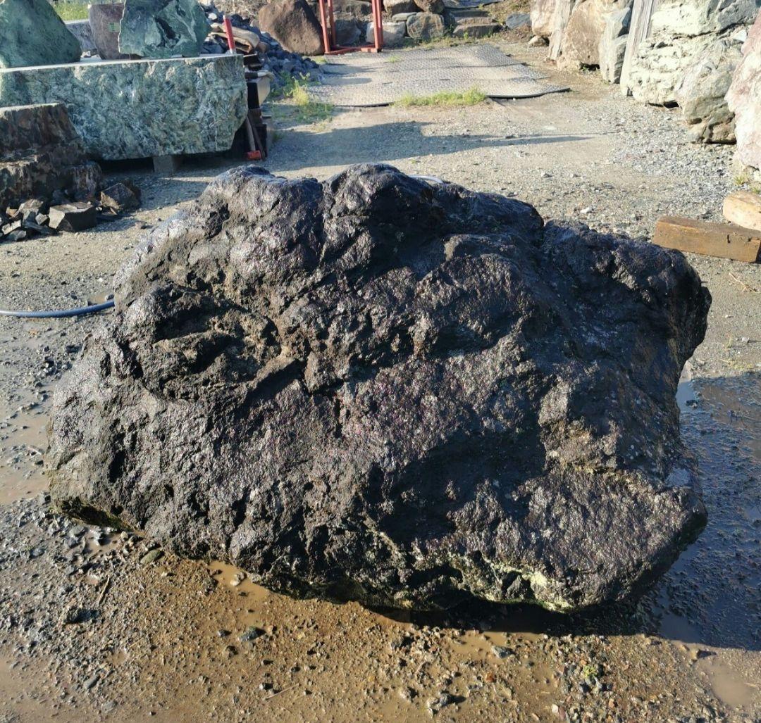 浅間溶岩石　514キロ　庭石　石　石材 庭　坪庭　ガーデニング