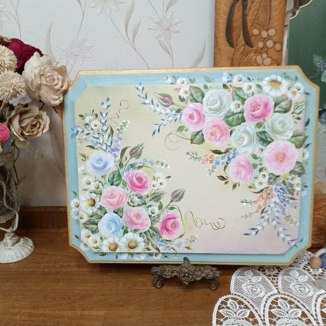 トールペイント作品　あっちです