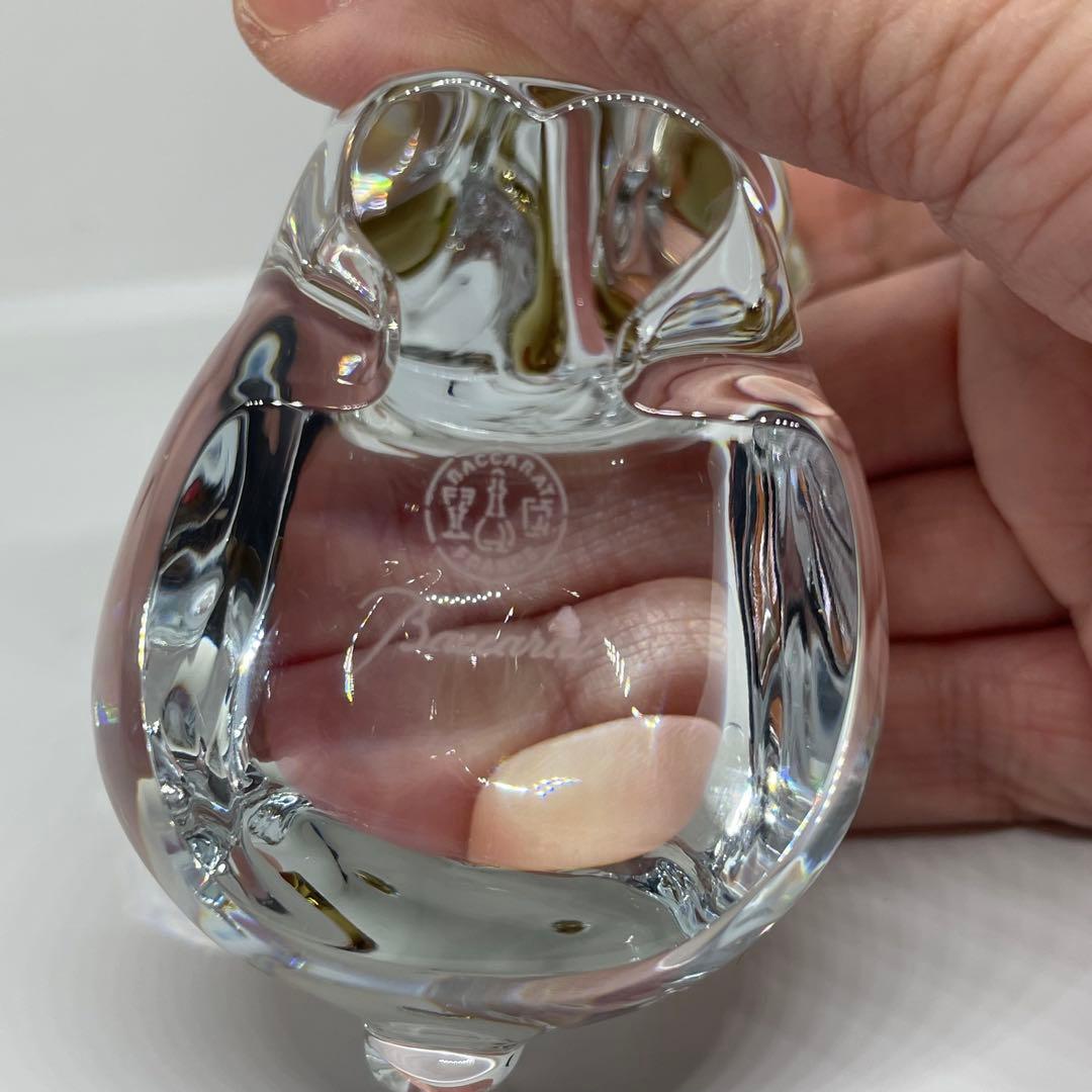 バカラ ミニマルズ うさぎ クリスタル 置物 箱付