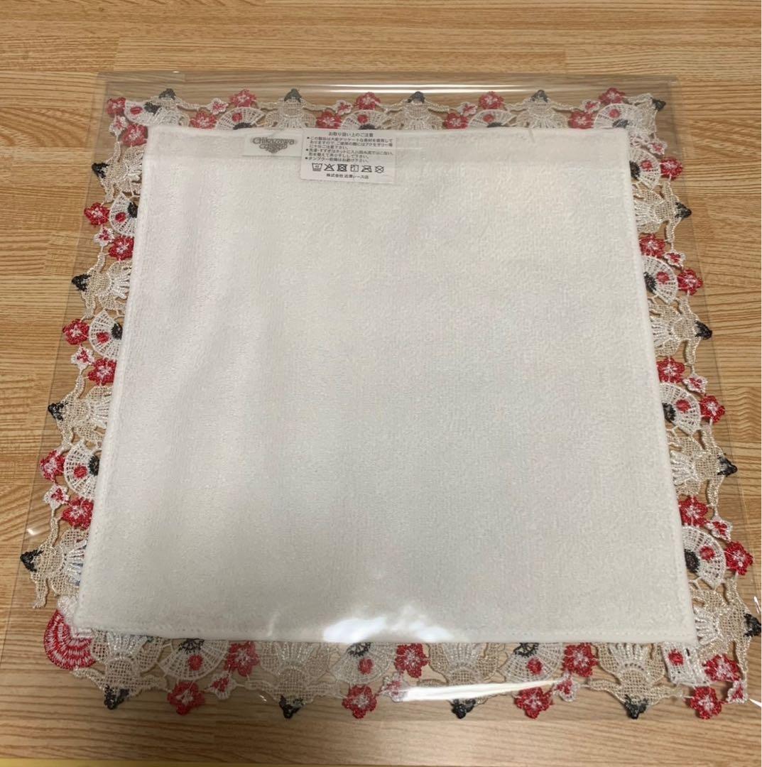 近沢レース　タオルハンカチ　和レース 7枚セット
