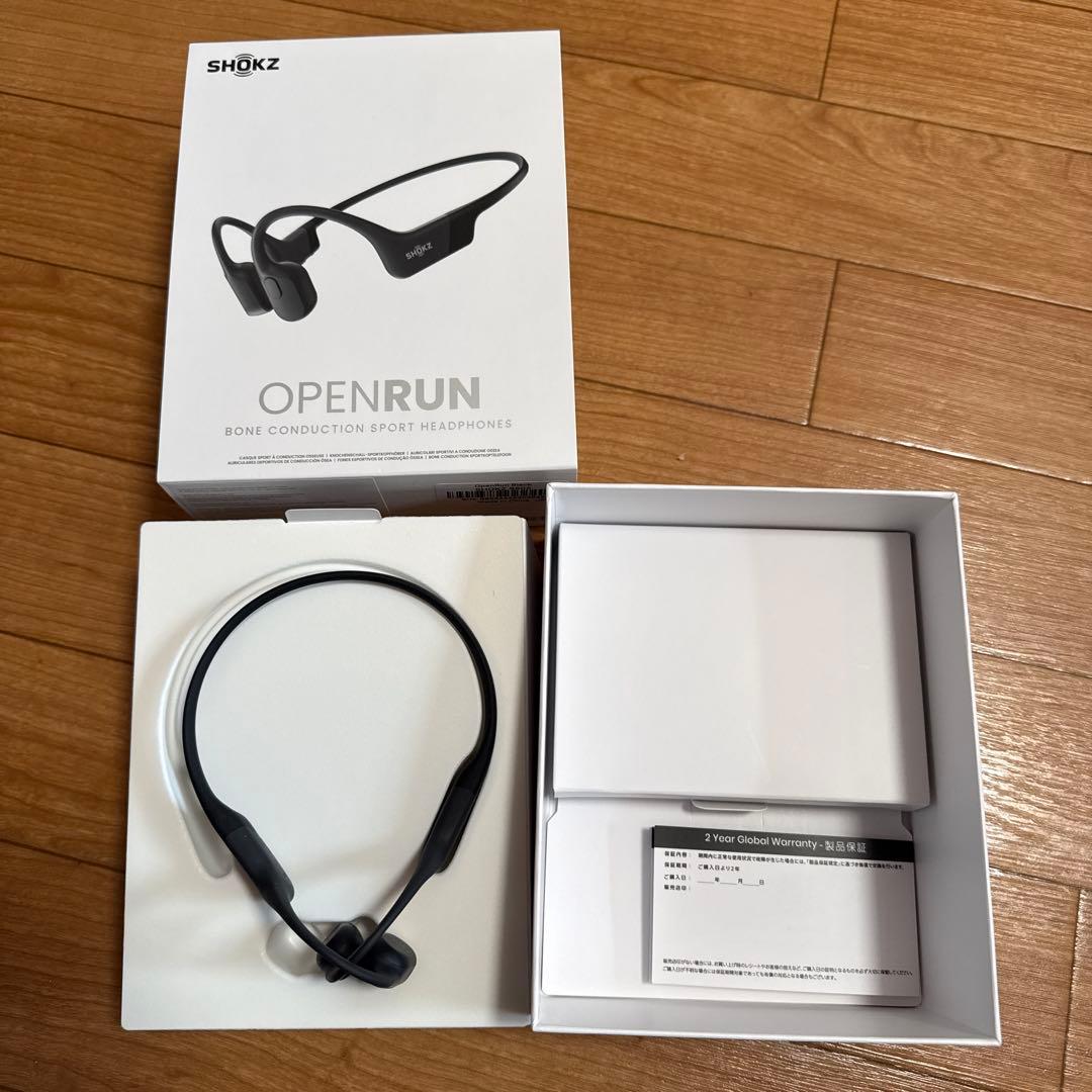 shokz open run 骨伝導イヤホン