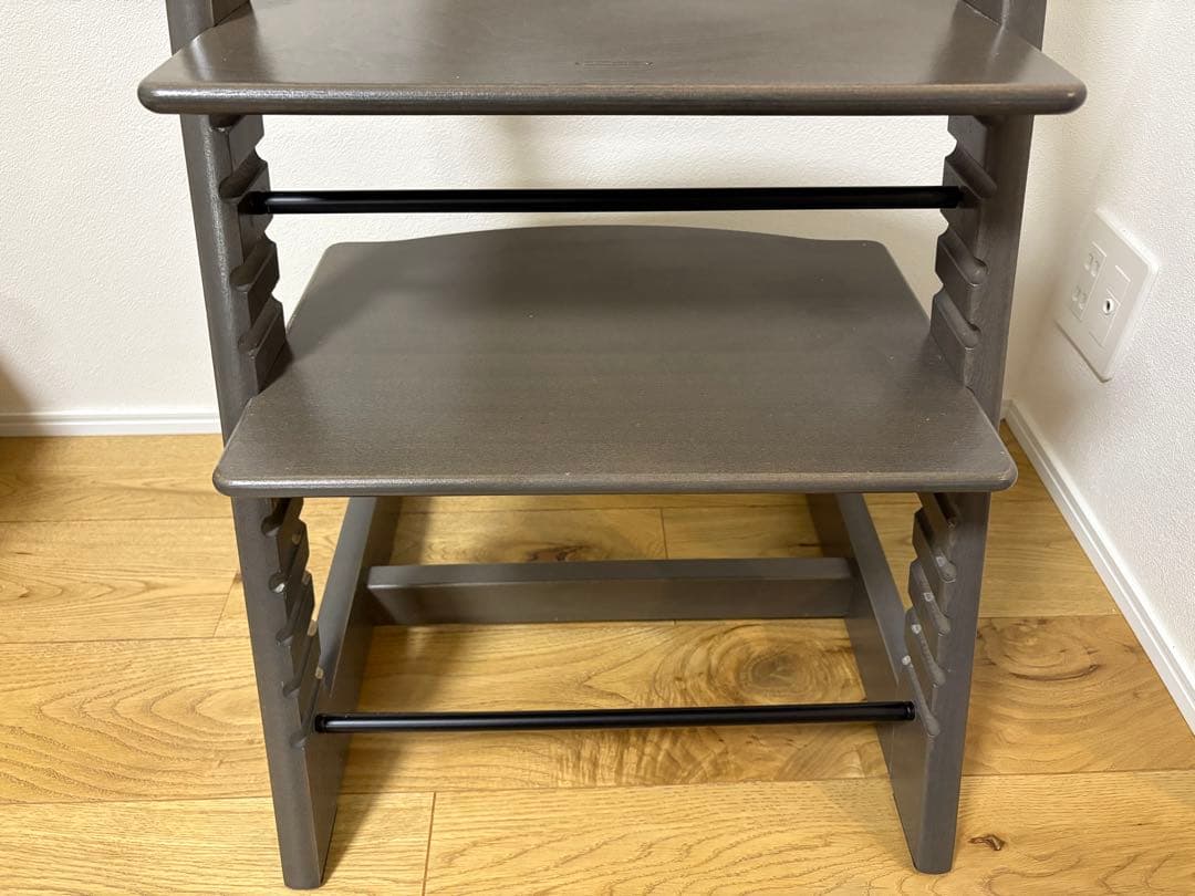 【ぜぶら】ストッケ　トリップトラップ　ヘイジーグレー