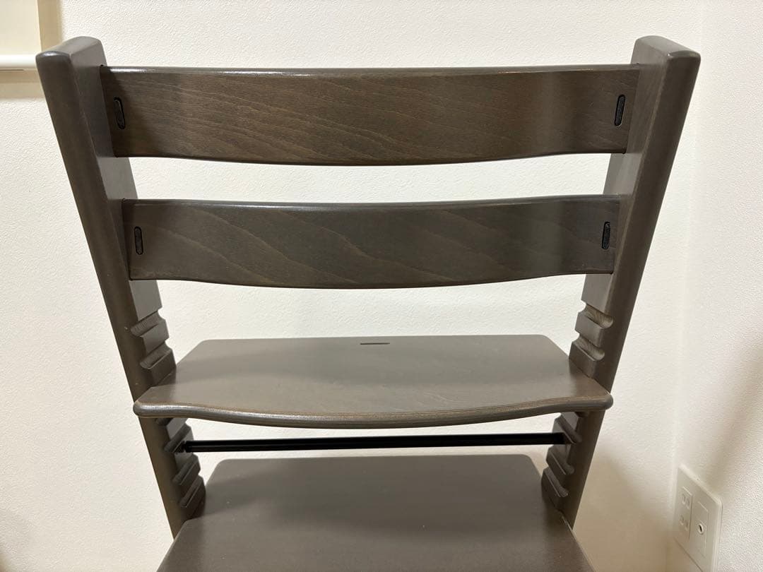 【ぜぶら】ストッケ　トリップトラップ　ヘイジーグレー