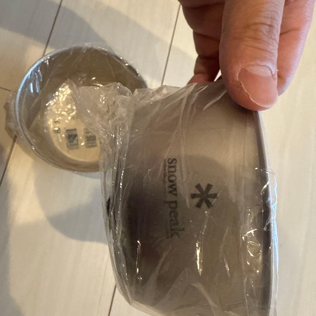 スノーピーク　トレックチタンボウル 2個セット　正規品　限定