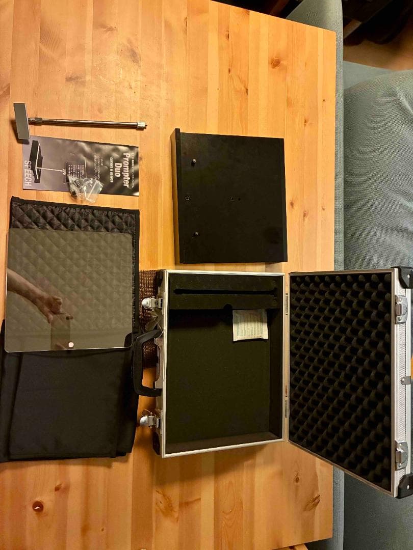 Prompter Duo カメラ・スピーチ用: プロンプター