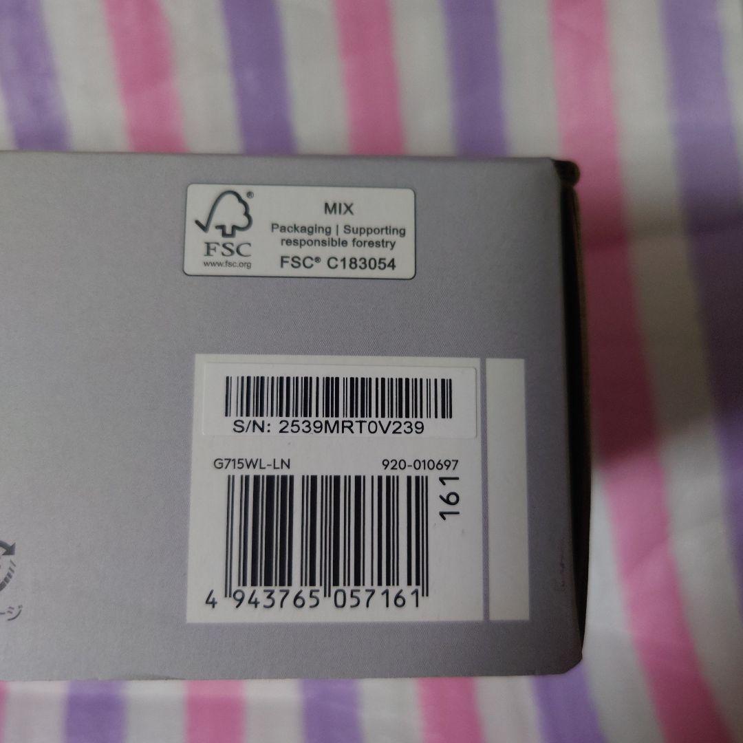 Logicool　G715 ワイヤレス　ゲーミングキーボード（リニア）