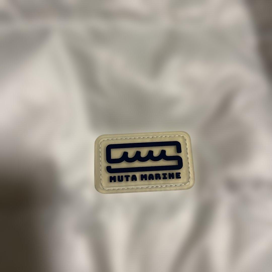 MUTA MARINE フード付きベスト ホワイト