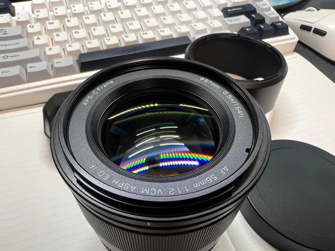 Viltrox 56mm f1.2 PRO 富士Xマウント用 スクエアフード付