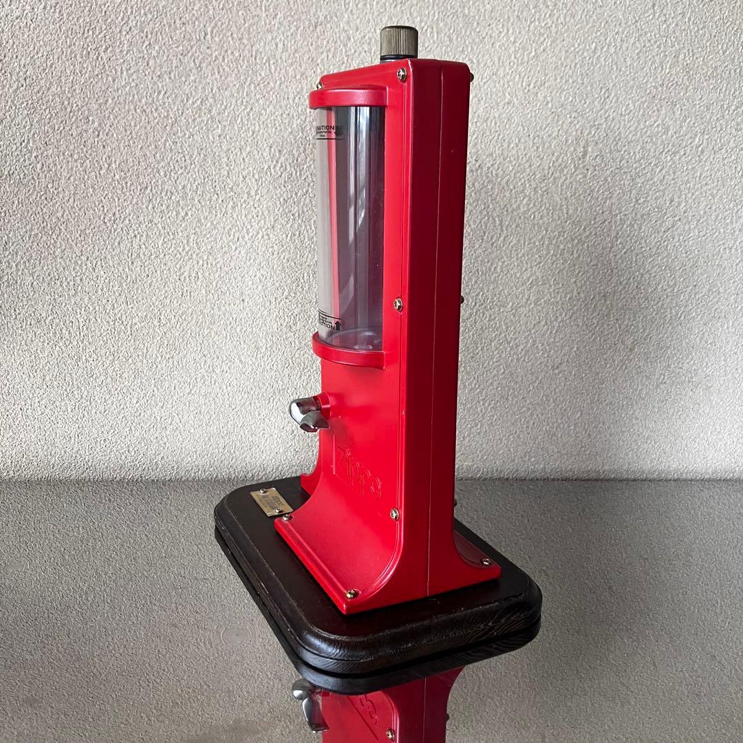 激レア zippoオイルステーション　ヴィンテージ　シリアルナンバー入り