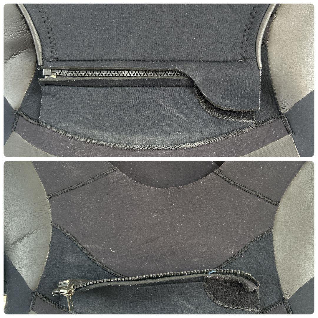 ウェットスーツ　ノンジップフルスーツ　セミドライ　ML サーフィン 裏起毛