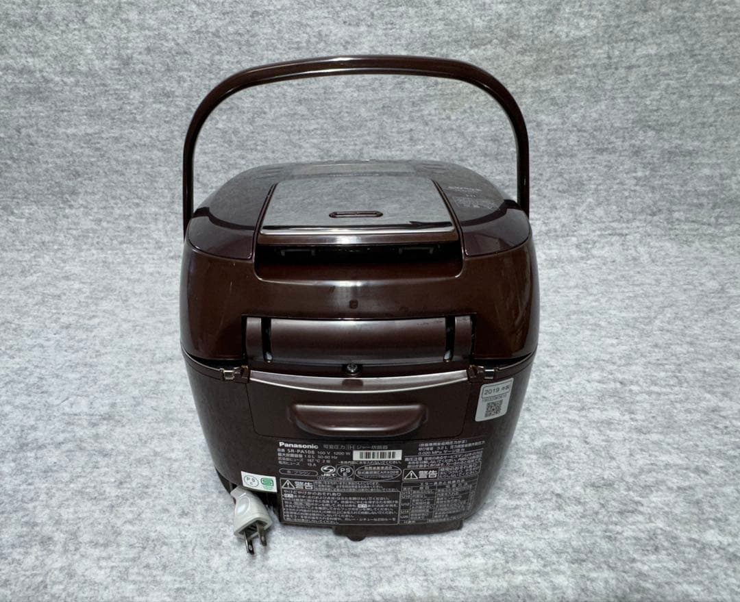 Panasonic SR-PA108 おどり炊き圧力IH方式