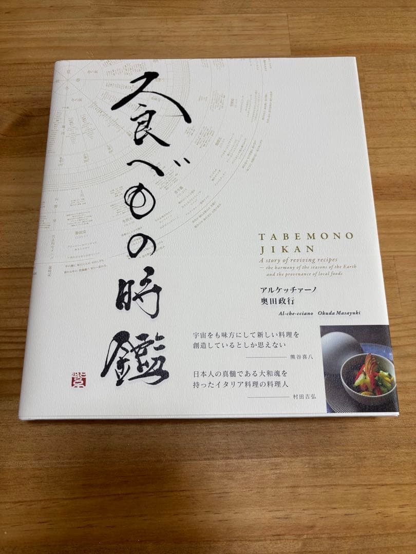 【幻の初版】食べもの時鑑 アルケッチヤーノ奥田政行