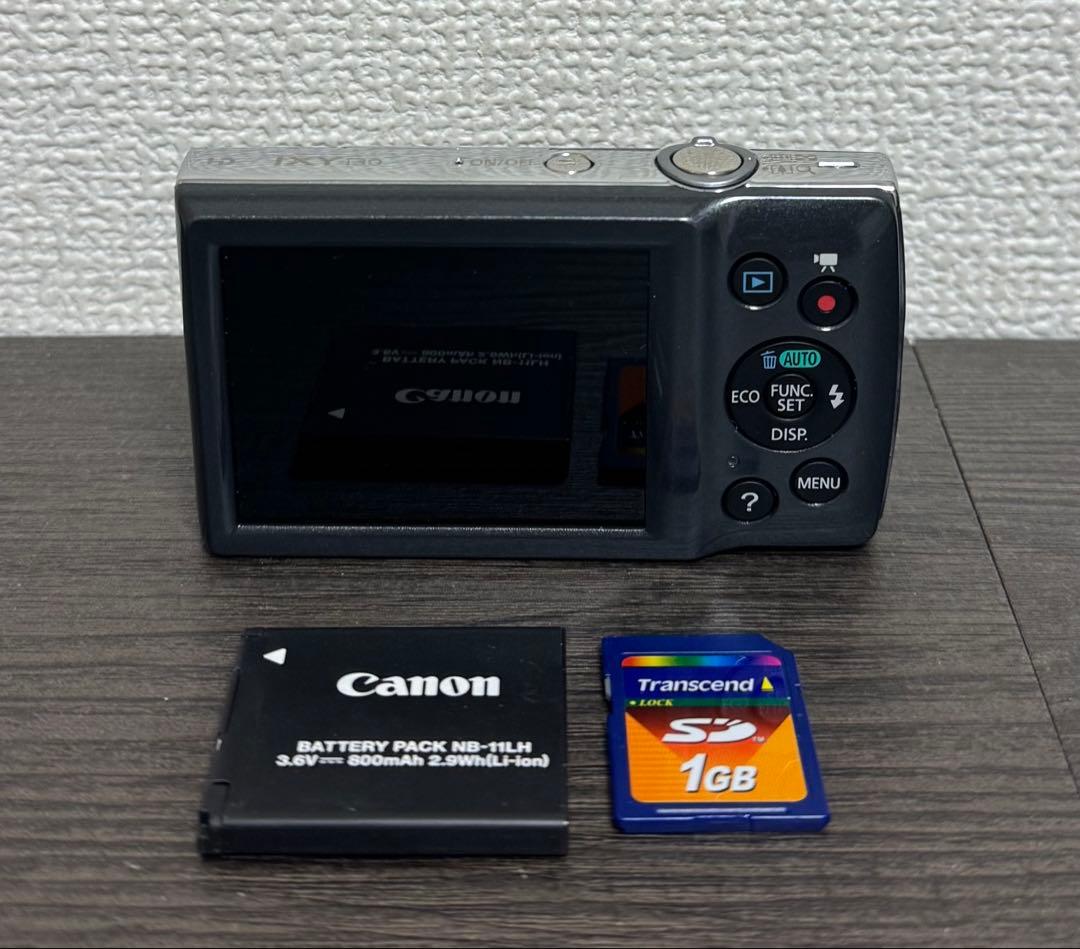キヤノン Canon IXY 130 コンパクトカメラ デジカメ デジタルカメ
