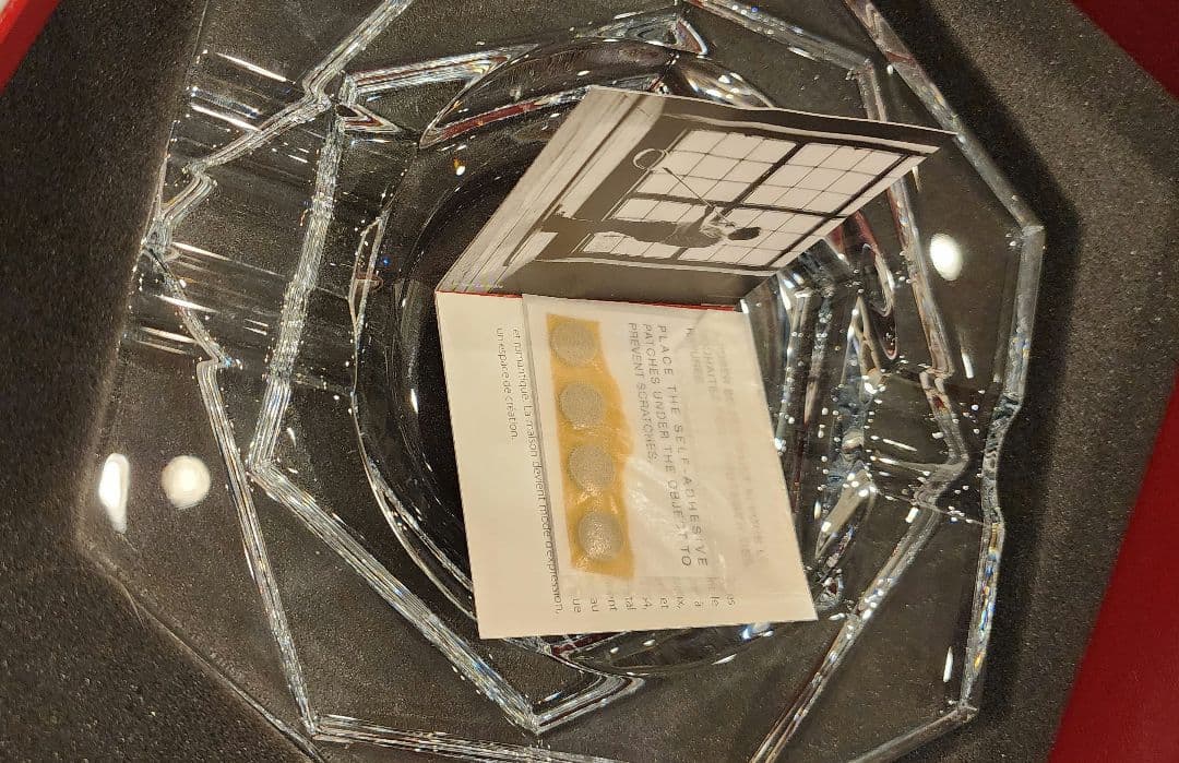 【未使用美品】Baccarat バカラ アビス アッシュトレイ クープボウル食器