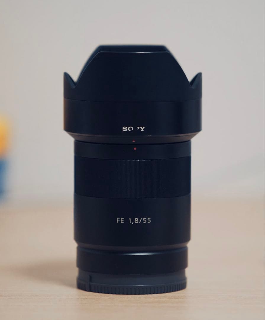 【美品】Sony Zeiss ZA 55mm F1.8 SEL55F18Z