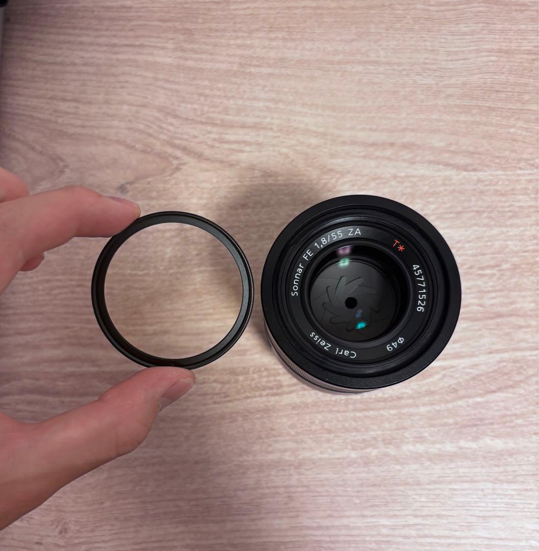 【美品】Sony Zeiss ZA 55mm F1.8 SEL55F18Z