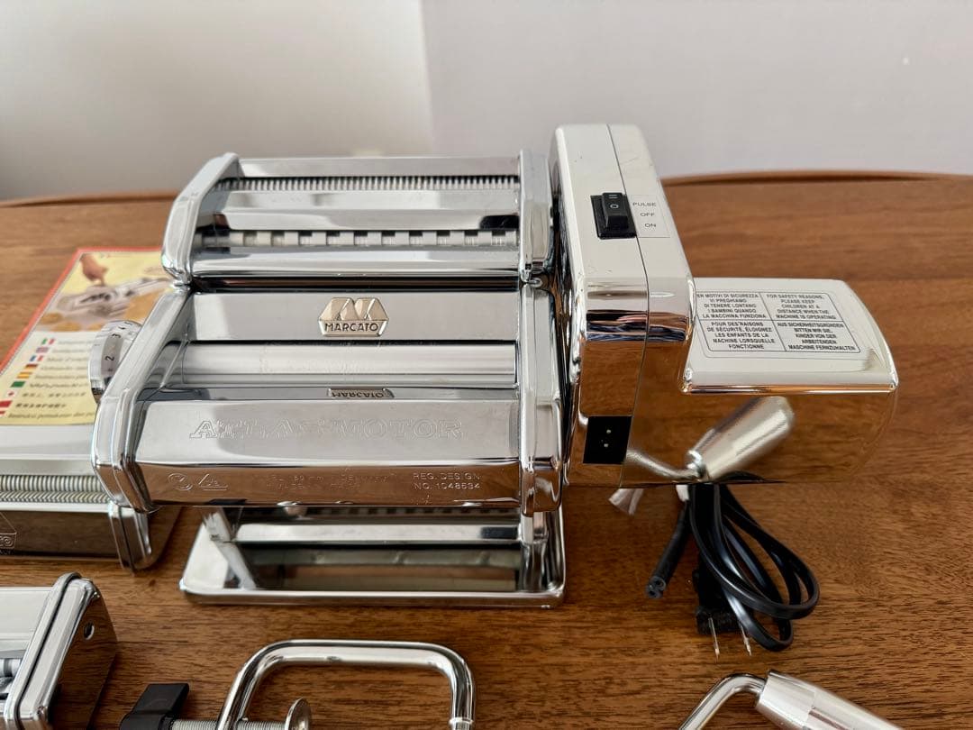 電動パスタマシン アトラスモーター MARCATO　ATLAS MOTOR 中古