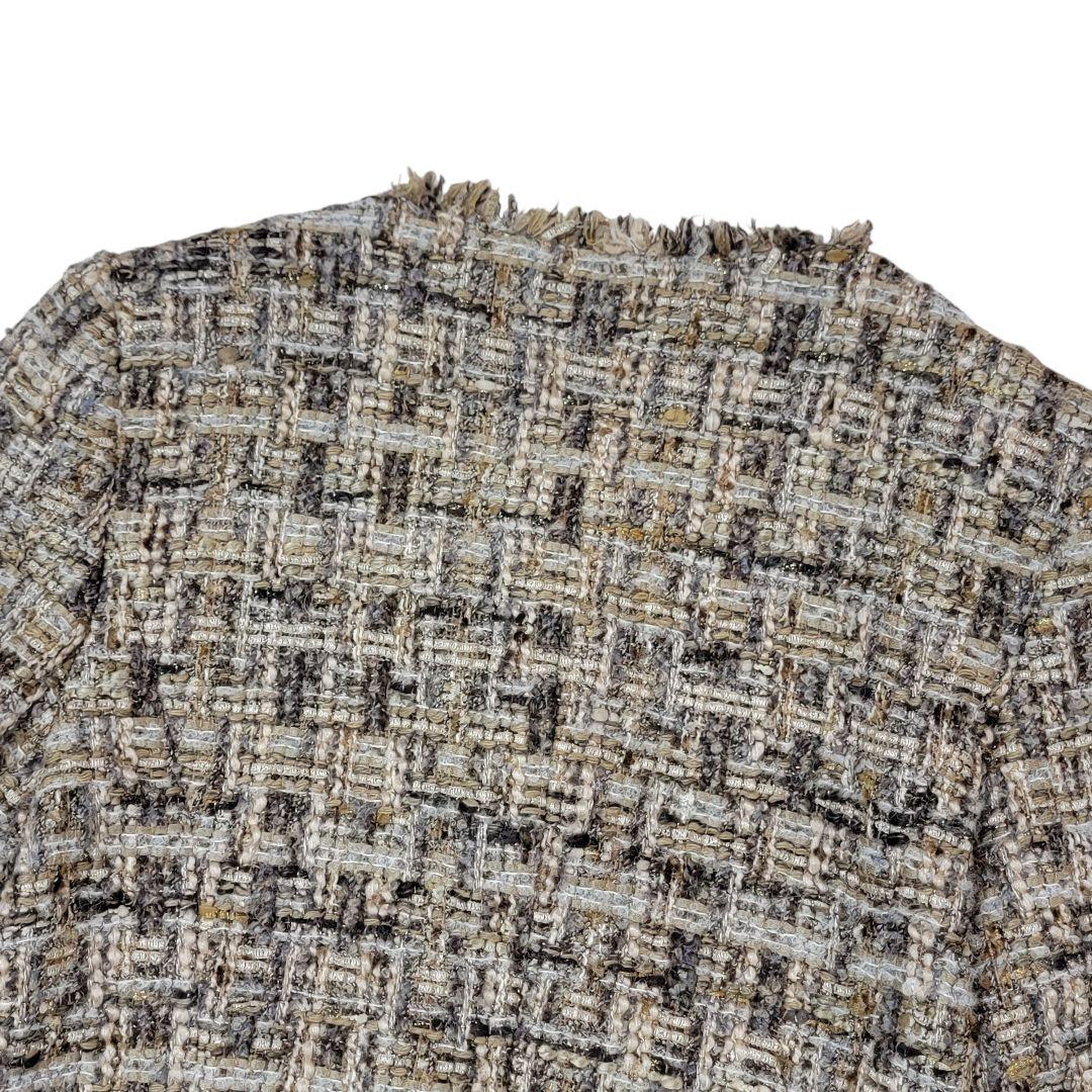 【極美品】ANAYI アナイ tournier社 金ボタン ツイードジャケット