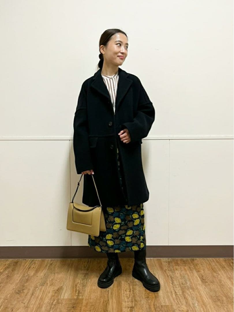 トゥモローランド MACPHEEマカフィー パイルメルトンオーバーサイズドコート