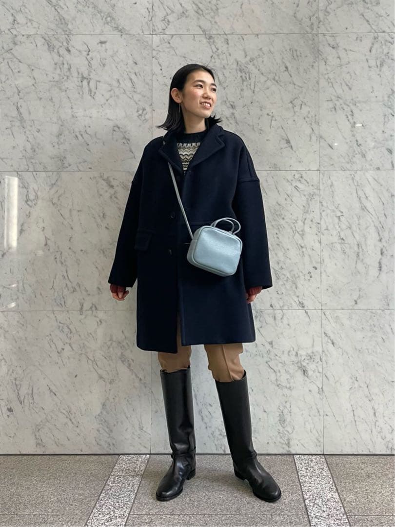 トゥモローランド MACPHEEマカフィー パイルメルトンオーバーサイズドコート