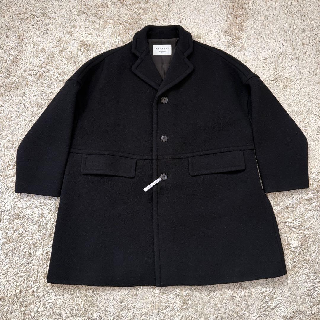トゥモローランド MACPHEEマカフィー パイルメルトンオーバーサイズドコート