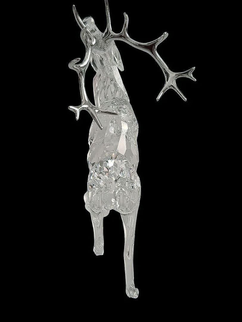 スワロフスキークリスタル　雄鹿 専用ケース付き