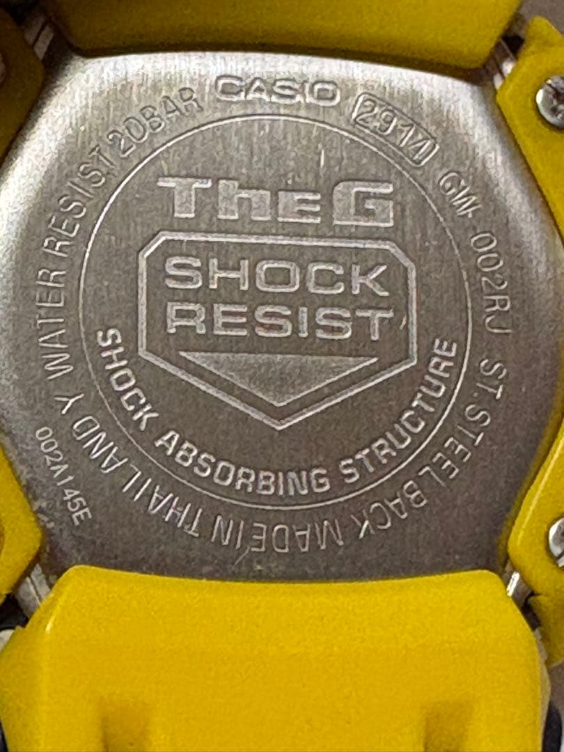 G-SHOCK 電波ソーラーThe G レアカラーラスタファリアン生産完了モデル