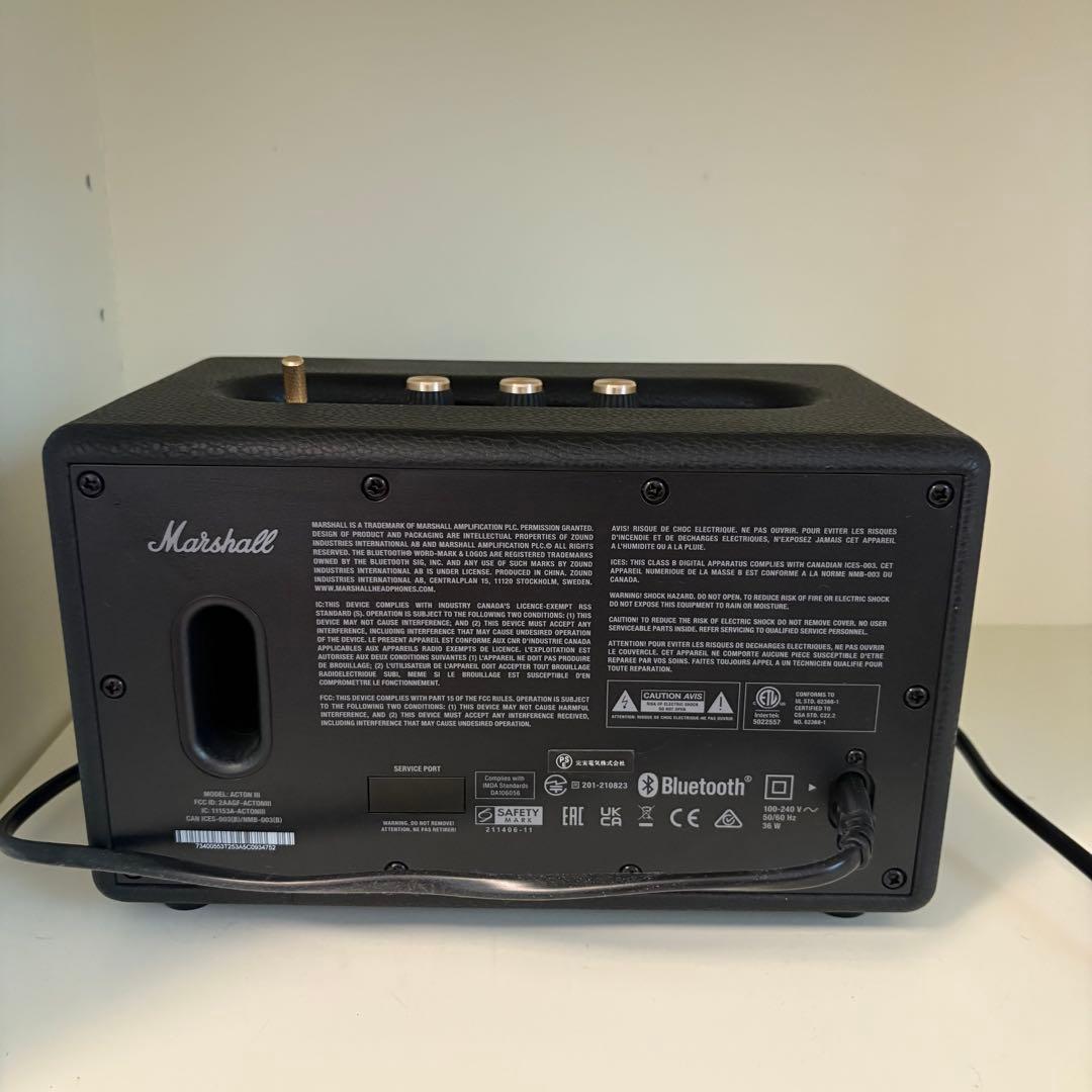 スピーカー・ウーファー Marshall ACTION lll 3