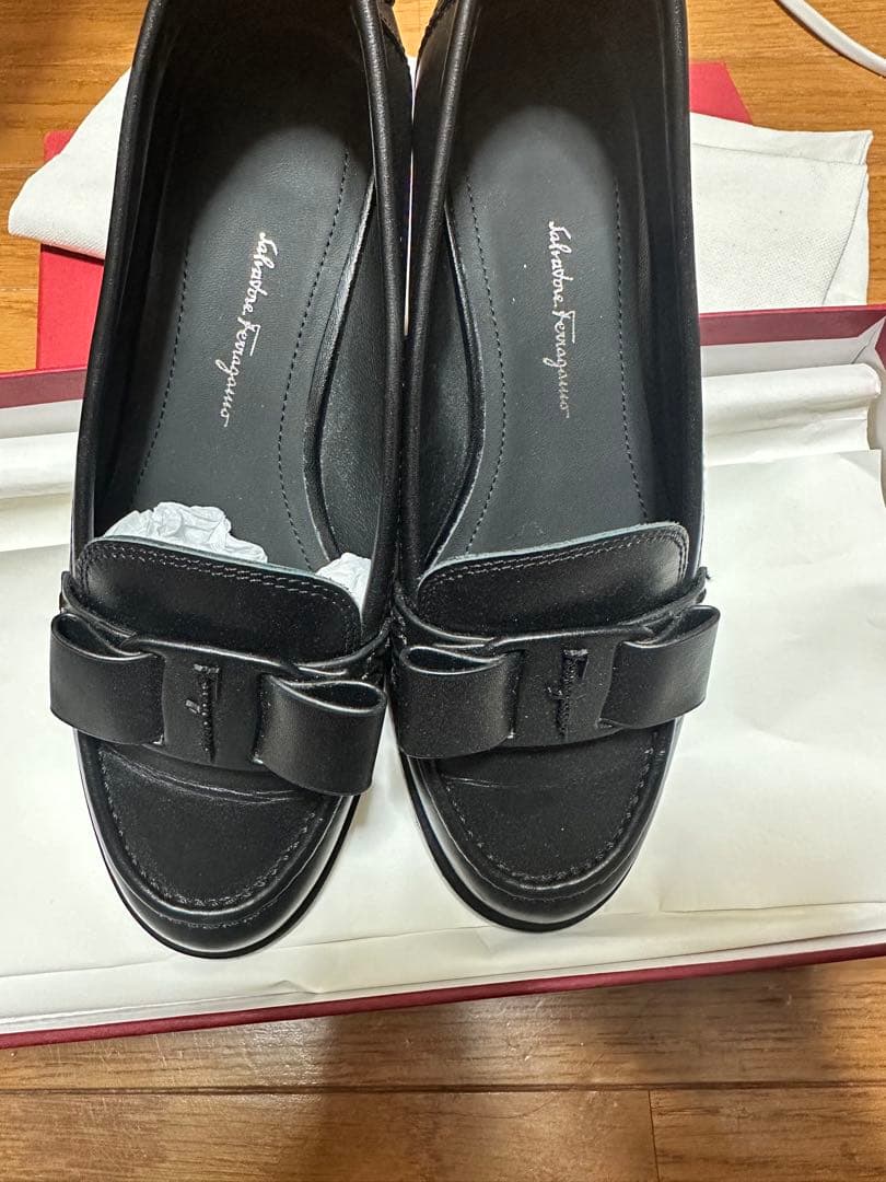 美品　定価126,500円ドゥロワー drawer 購入　フェラガモ　ローファー