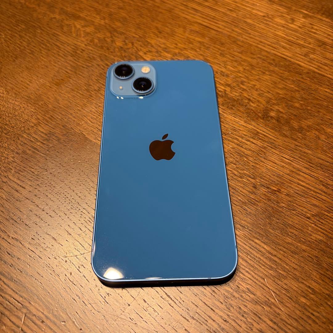 iPhone13 本体 ブルー 128GB SIMフリー 箱付き