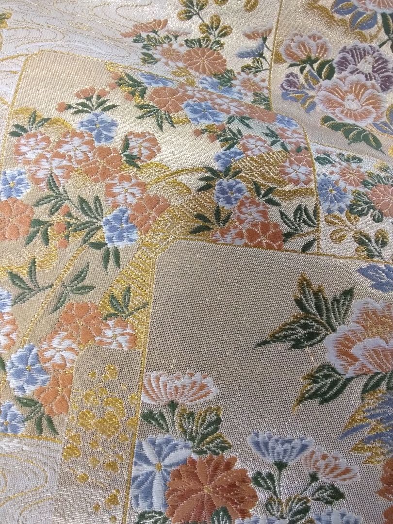 【新春福袋】鈴乃屋振袖フルセット、重ね衿帯揚げ帯締め、西陣袋帯、襦袢、ガード加工