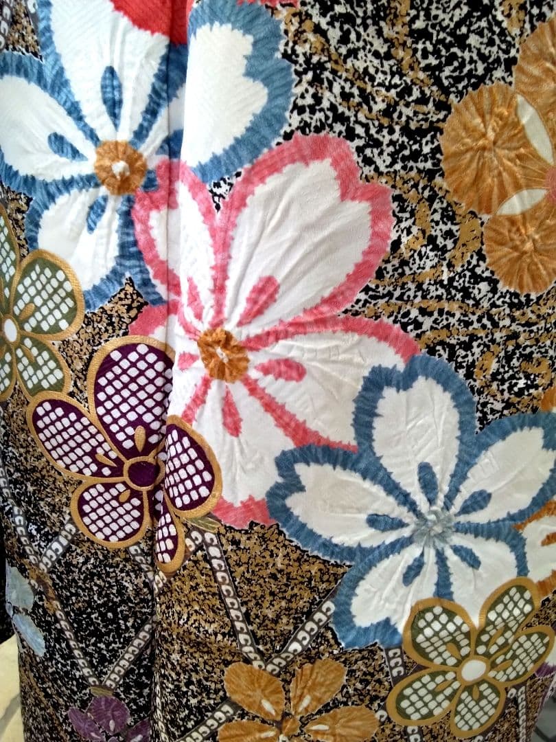 【新春福袋】鈴乃屋振袖フルセット、重ね衿帯揚げ帯締め、西陣袋帯、襦袢、ガード加工