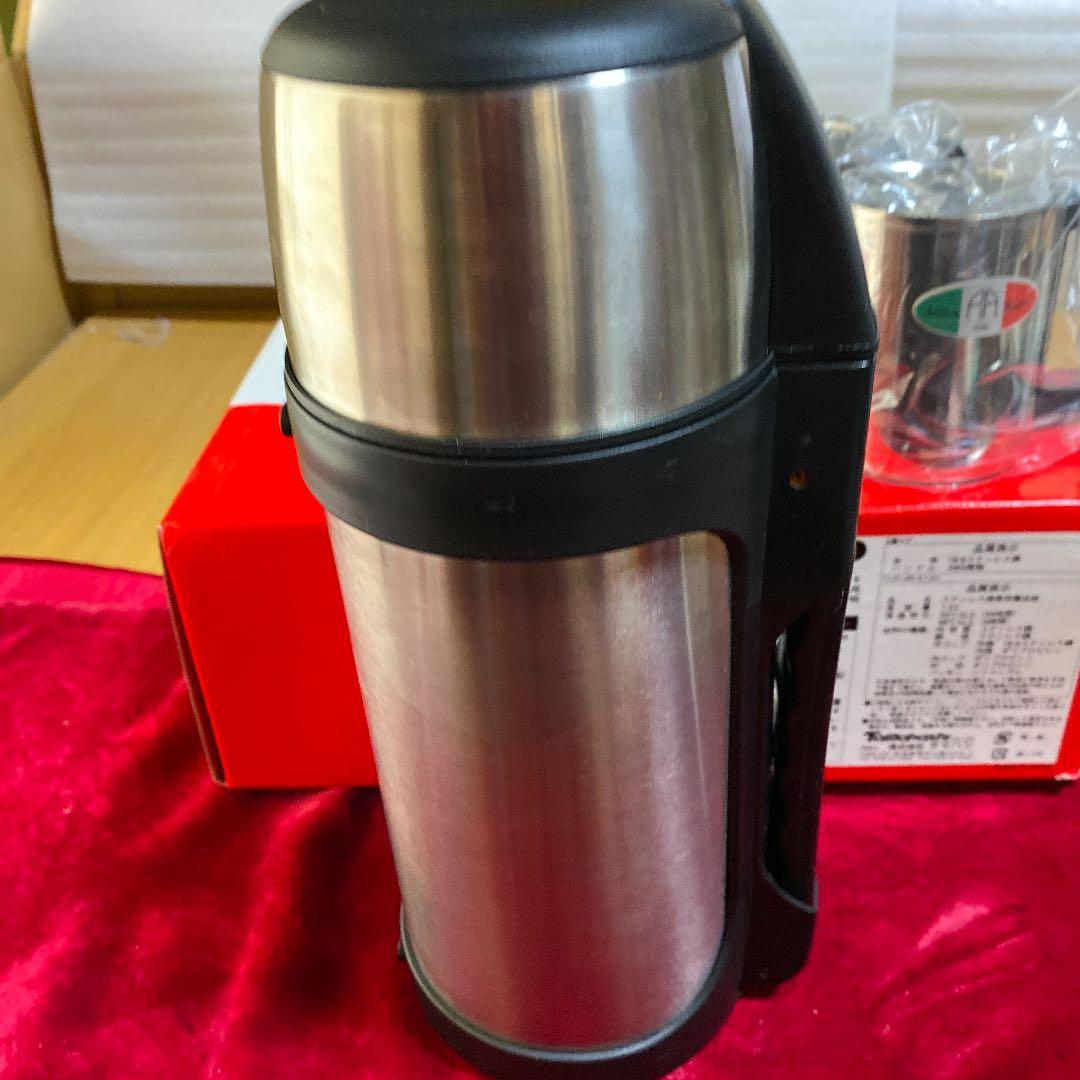 ステンレス製携帯用魔法瓶セット