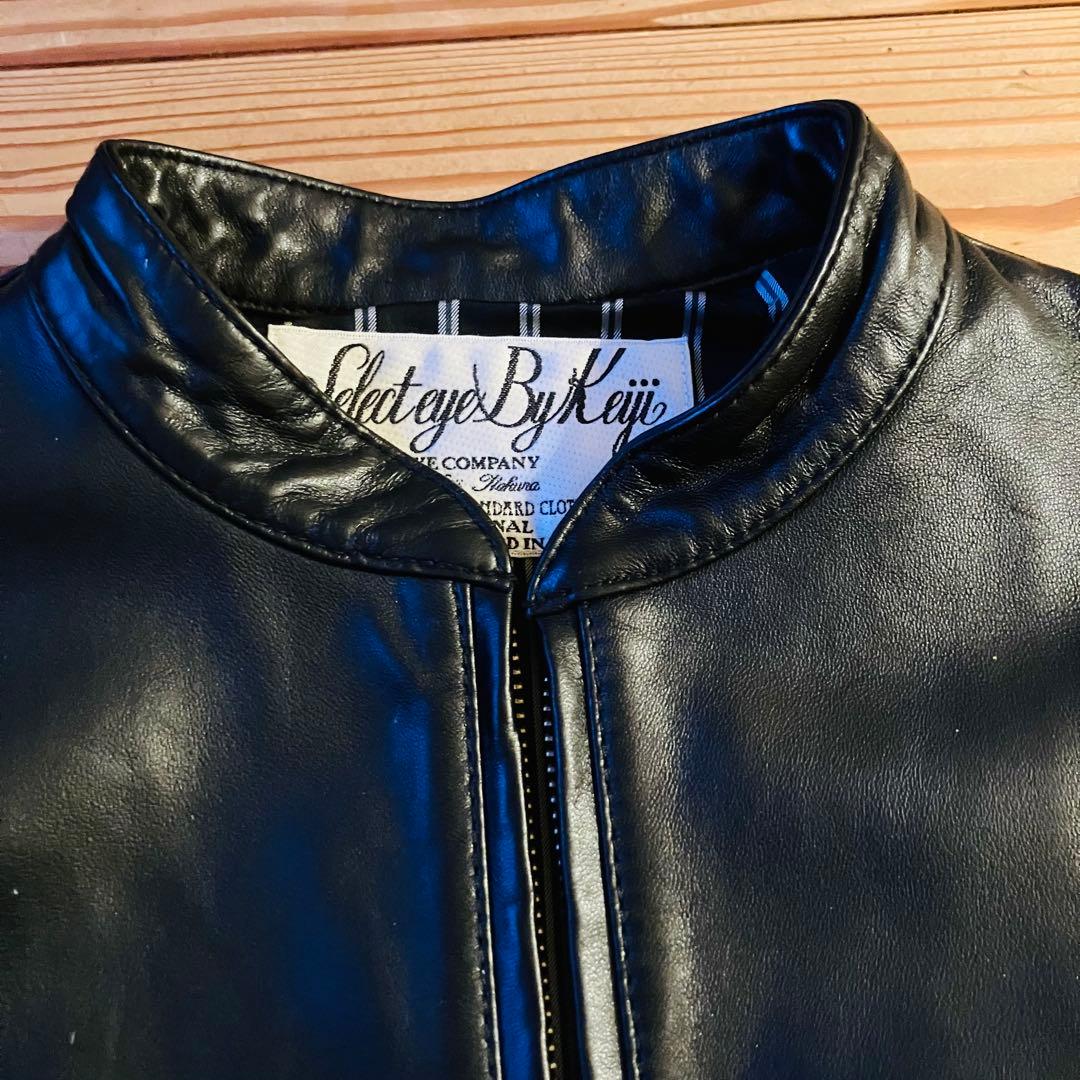 新品タグ付SELECT EYE × KEIJI羊革サイズ１S位定価￥63000