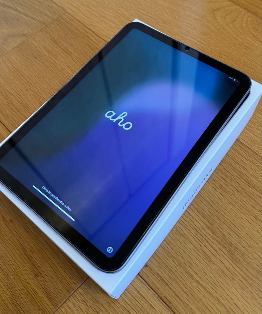 iPad mini 6世代 64GB Wi-Fi　パープル